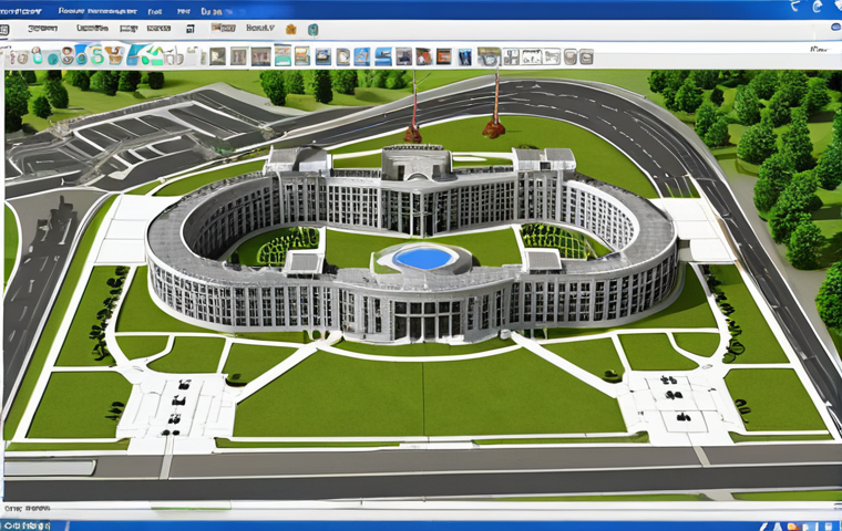 **
"Strategic planning for public property: A cornerstone. Visualize a blueprint being laid out for a grand building, symbolizing the long-term vision and sustainable construction of public assets. Include elements representing community benefit and environmental sustainability within the design. Bright, optimistic tones."
**