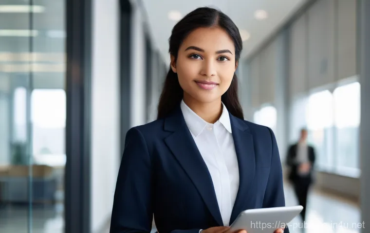 공공관리사 취업 시 참고해야 할 필수 자료 - **Prompt 1: Aspiring Public Administrator**
"A confident, diverse young man or woman, between 22...