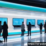 공공관리사 필기시험에서 자주 나오는 질문 - **Prompt:** A vibrant and modern government service center in a bustling Middle Eastern city, showca...