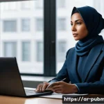 공공관리사 직무 만족도 후기 - **Prompt:** A dignified, middle-aged government employee, wearing a modest, smart professional outfi...